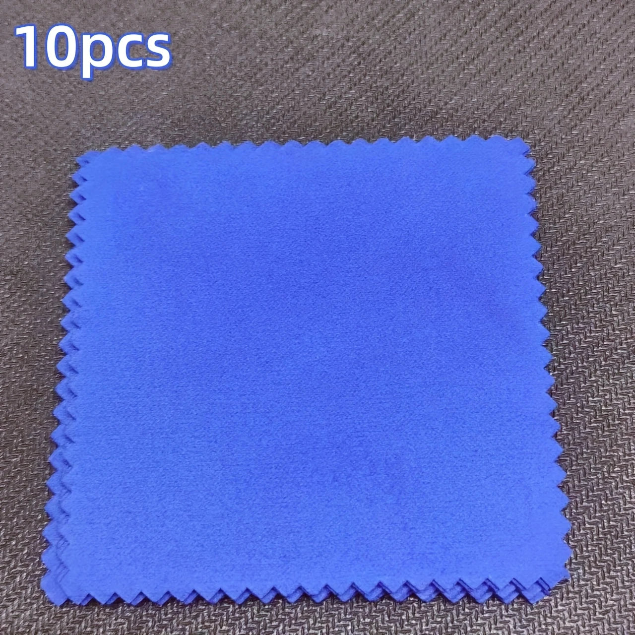 Chiffons Microfibre pour Nettoyage de Bijoux – Lot de 10 Lingettes Douces Antirayures 10x10cm