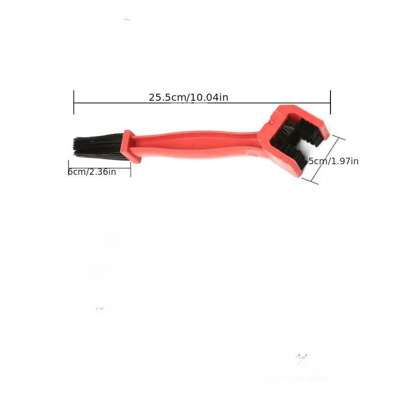 Brosse de Nettoyage Chaîne Moto et Vélo – Outil 3 Faces pour Entretien Facile et Rapide