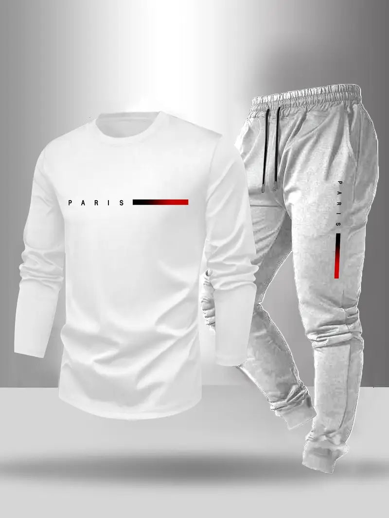 Ensemble de sport homme – Sweat à manches longues + Pantalon jogging – Confort & Style urbain