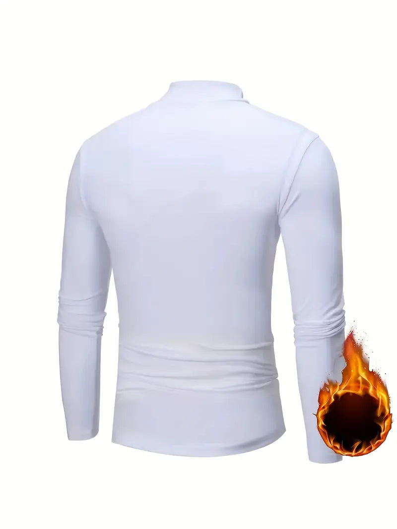 Sous-pull thermique homme – Lot de 6 cols roulés chauds – Sous-vêtements d’hiver respirants et confortables