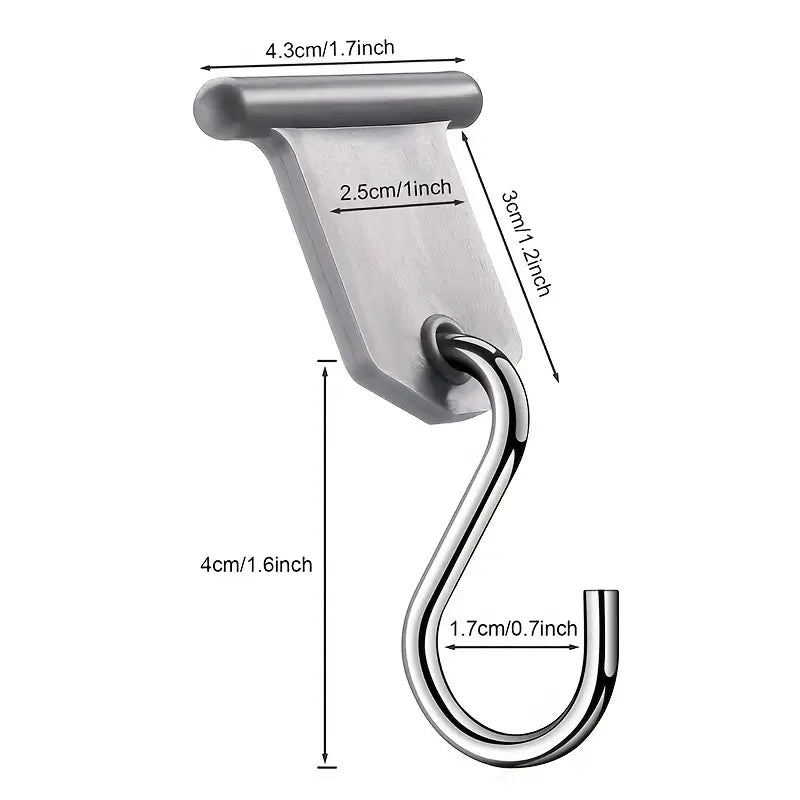 Crochets de Suspension pour Auvent de Camping-Car – Accessoires Pratiques pour Étendoir, Lampes et Ustensiles