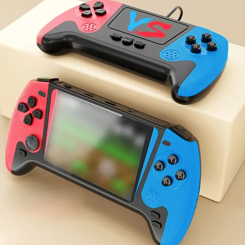 Console de Jeux Portable Style Switch – Écran Couleur, Manettes Intégrées et Jeux Rétro Inclus
