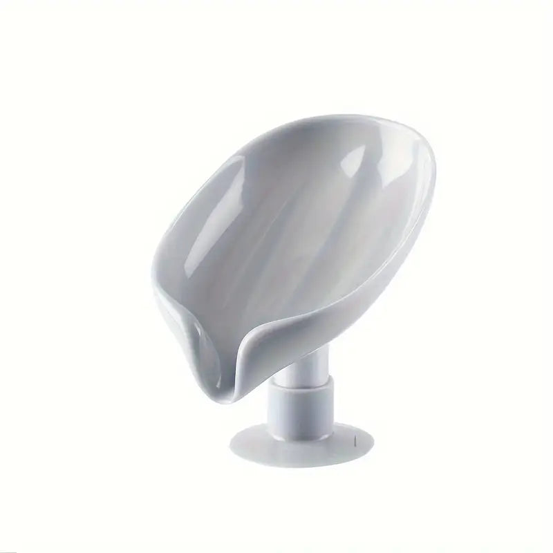 Porte-Savon Drainant avec Ventouse – Support Antidérapant et Auto-Drainant | Accessoires Salle de Bain