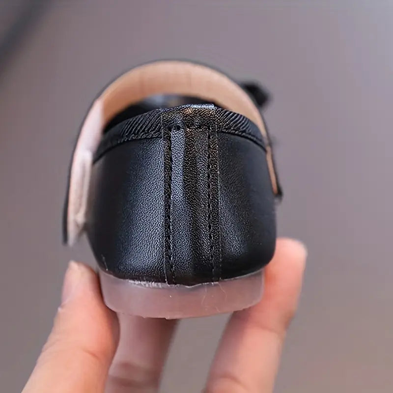 Ballerines fille élégantes avec nœud – Mocassins sans lacets confortables pour toutes occasions