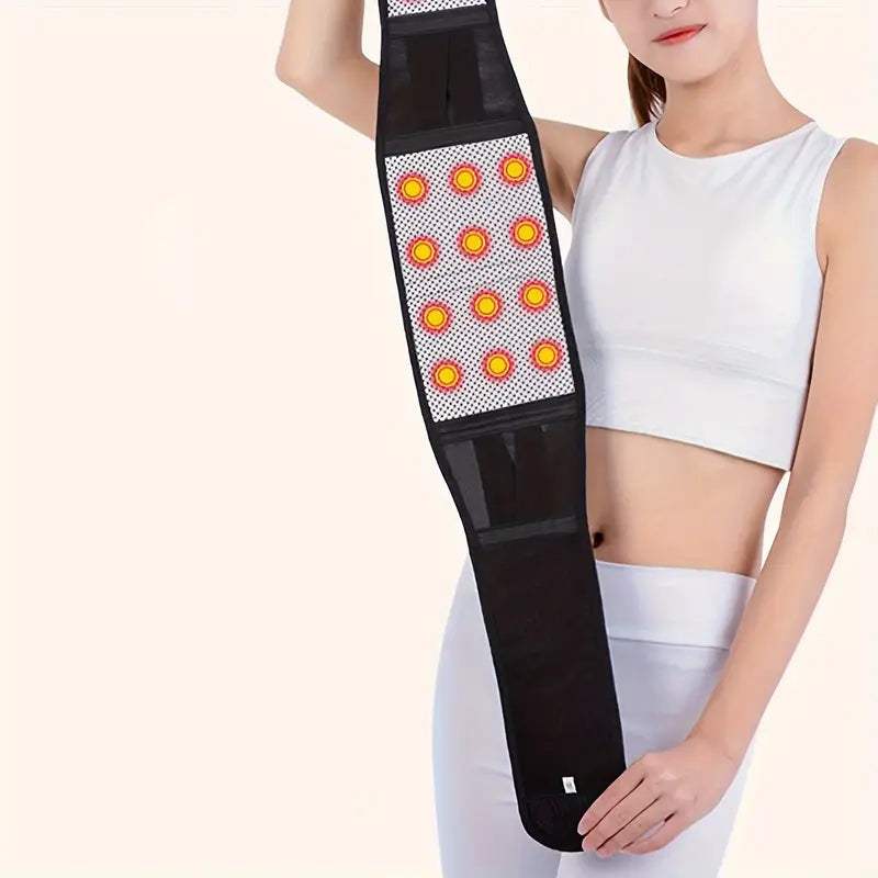 Ceinture lombaire de soutien – Ceinture de maintien dos réglable pour sport et rééducation