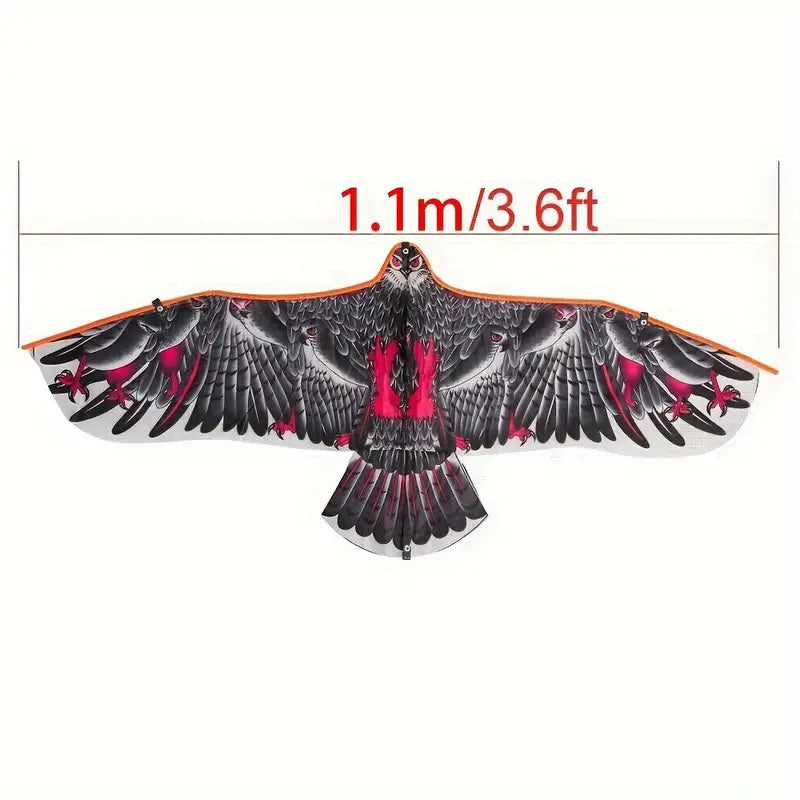 Cerf-volant en forme d’aigle réaliste – Jeu d’extérieur pour enfants et adultes