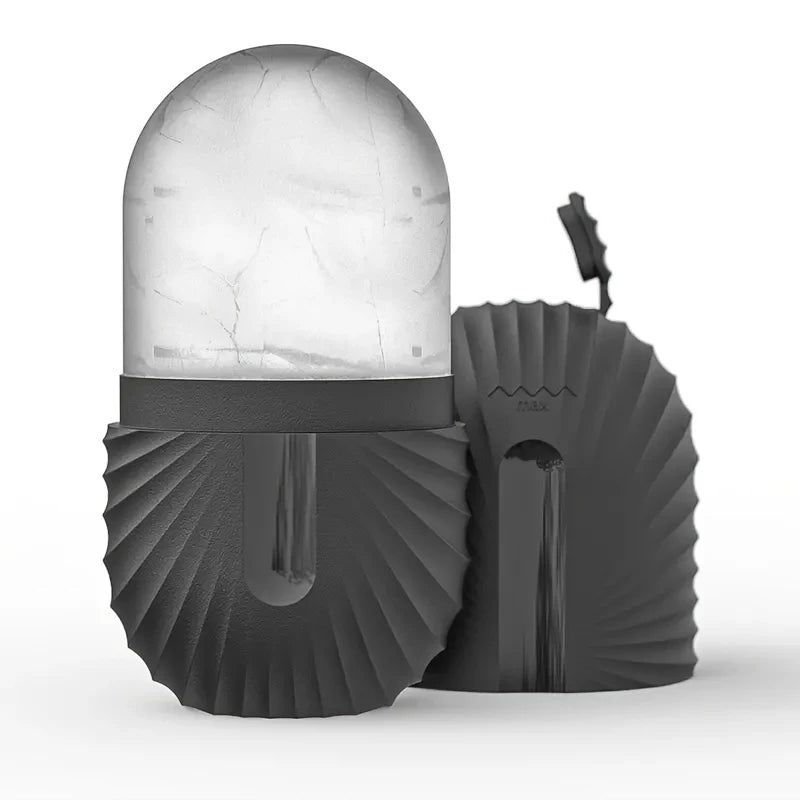 Humidificateur Visage Design Marbre – Diffuseur Vapeur Froid pour Hydratation, Relaxation et Soins du Visage