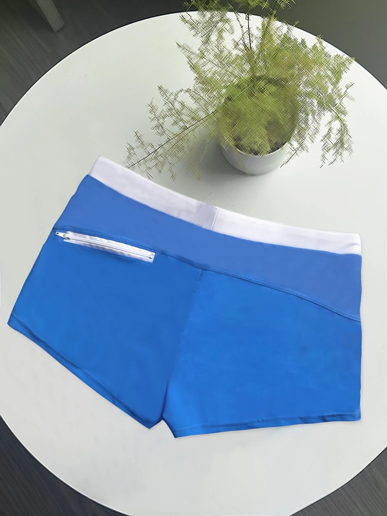 Short de Bain Homme Taille Élastique – Léger, Séchage Rapide et Poche Zippée