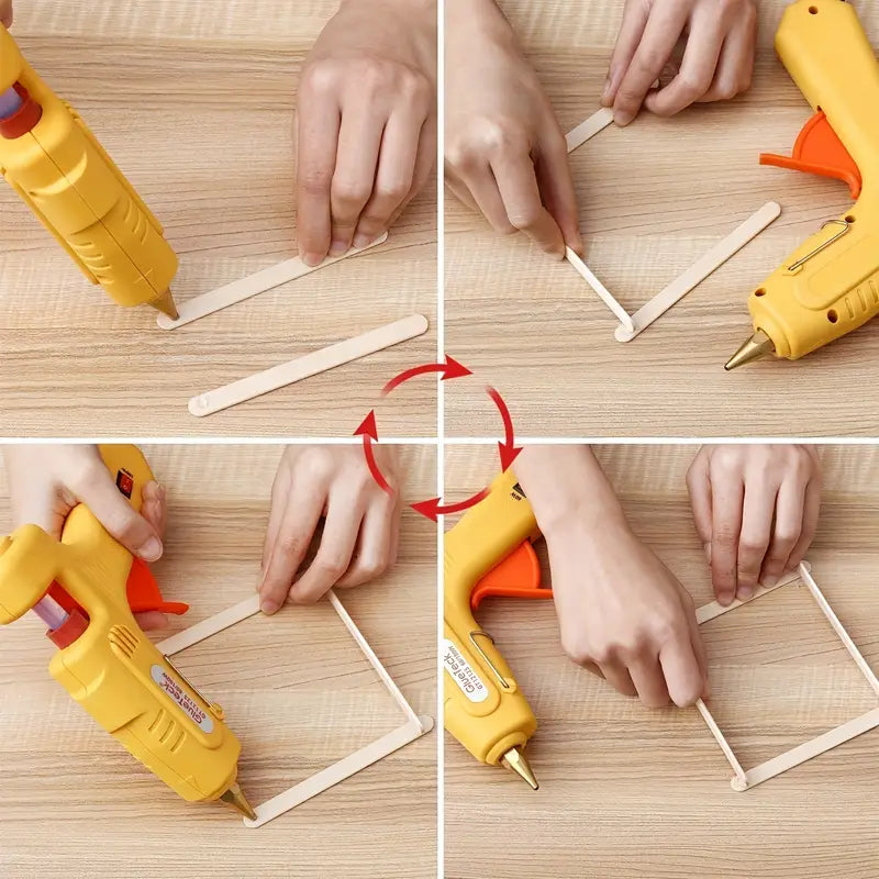 Bâtons de Colle Chaude Transparente pour Pistolet à Colle – Adhérence Forte et Multi-Usages