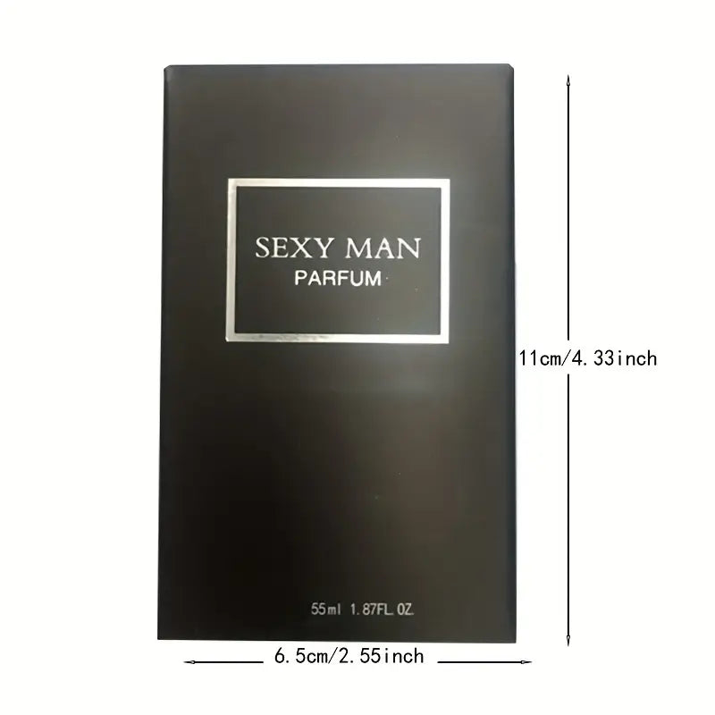 Parfum Homme Sexy Man 55ml – Eau de Parfum Élégante & Intense, Made in Paris