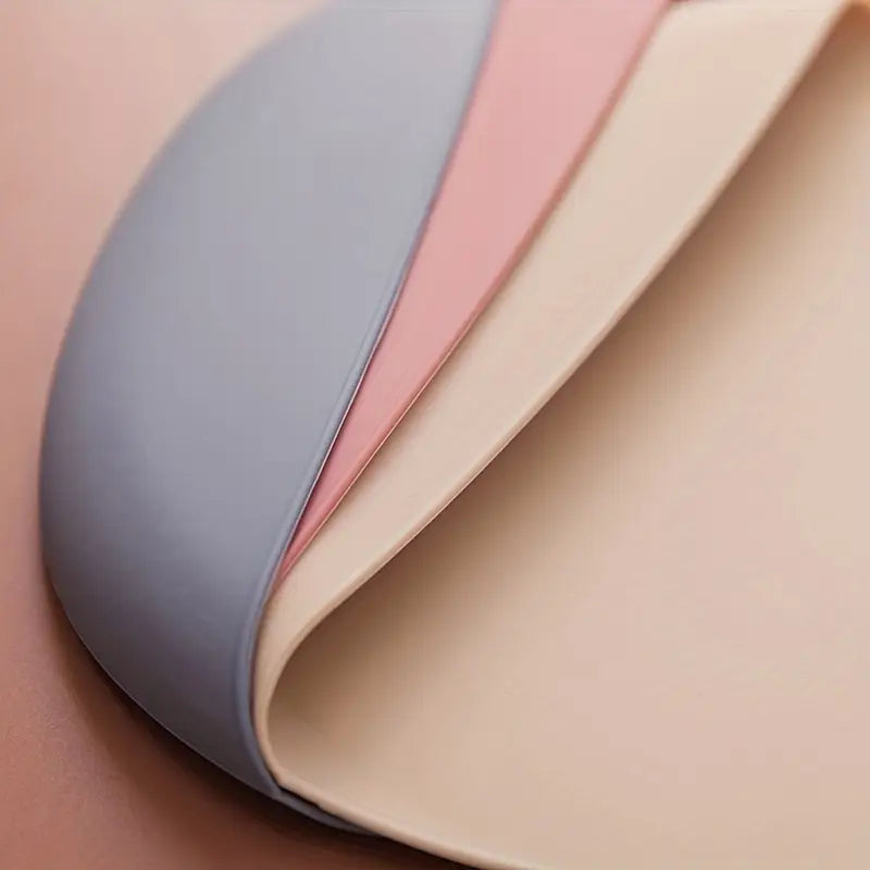 Bavoir Silicone Imperméable avec Récupérateur de Nourriture, Réglable et Facile à Nettoyer