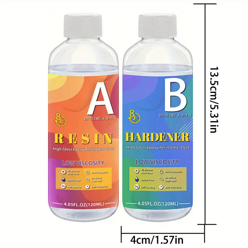 Résine Époxy Transparente pour Bijoux et Créations Artistiques – Haute Clarté et Durabilité