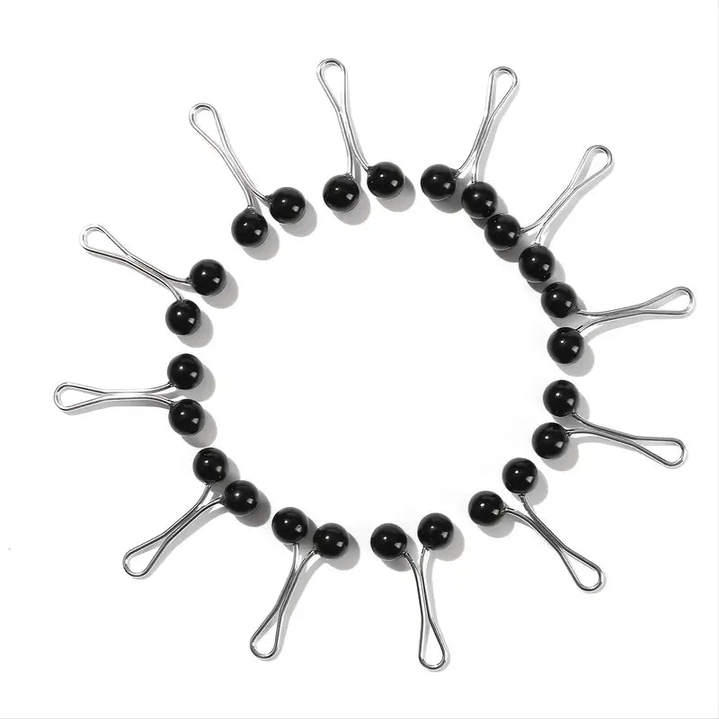 Lot de boutons et épingles femme avec perles élégantes – Accessoires décoratifs pour vêtements et manteaux