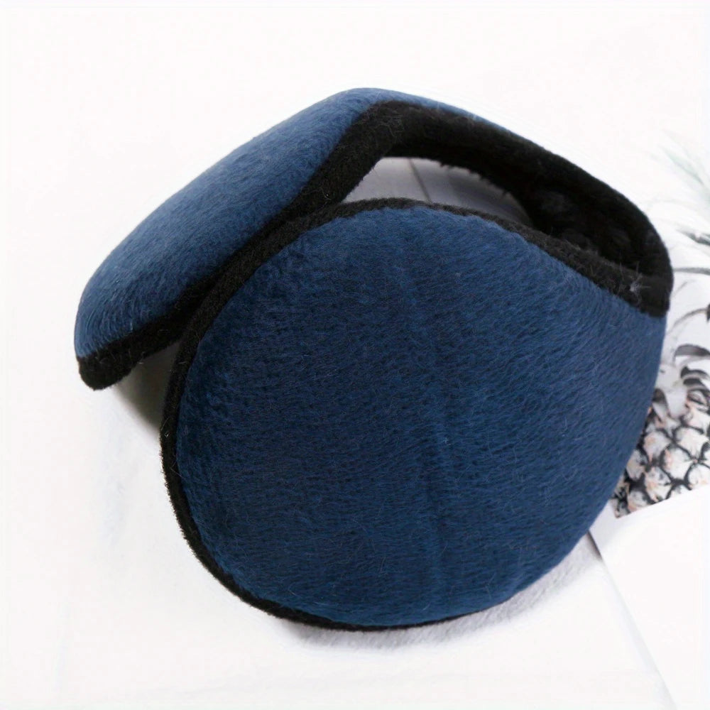 Cache-Oreilles Homme Pliable en Polaire – Protection Thermique Discrète et Ultra Confortable