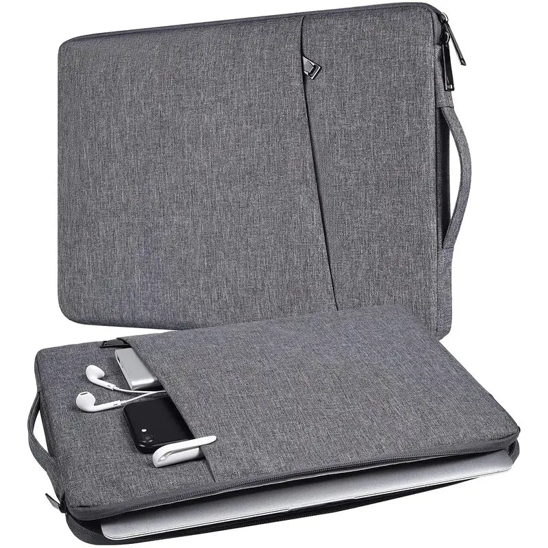 Sacoche ordinateur portable slim  Étui léger, rembourré et pratique pour accessoires