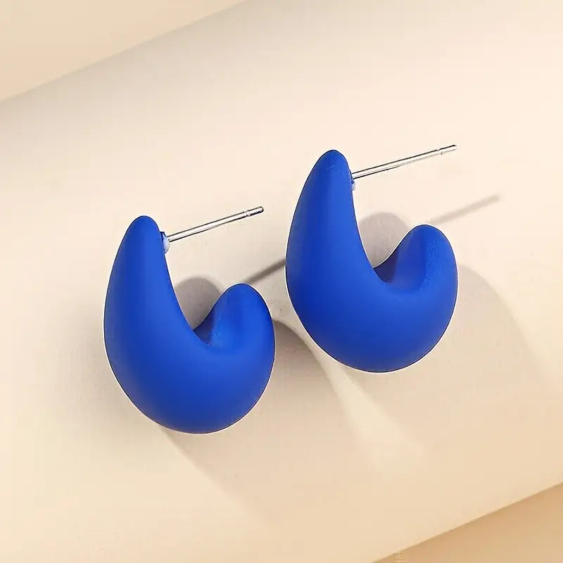 Boucles d’oreilles femme dorées en forme de goutte – Bijoux élégants et tendance