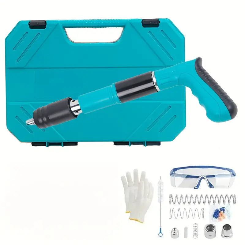 Pistolet de Clouage Électrique avec Coffret – Outil de Fixation Puissant pour Construction et Bricolage