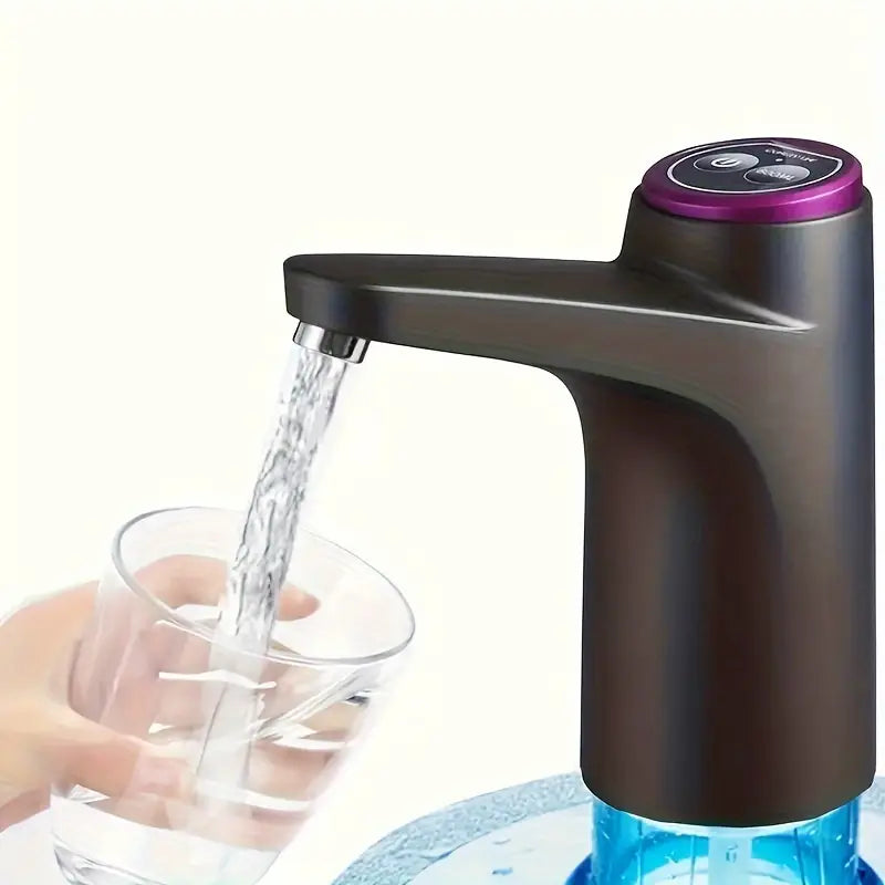 Pompe Électrique Rechargeable pour Bouteille d’Eau – Distributeur Automatique avec Bouton Tactile