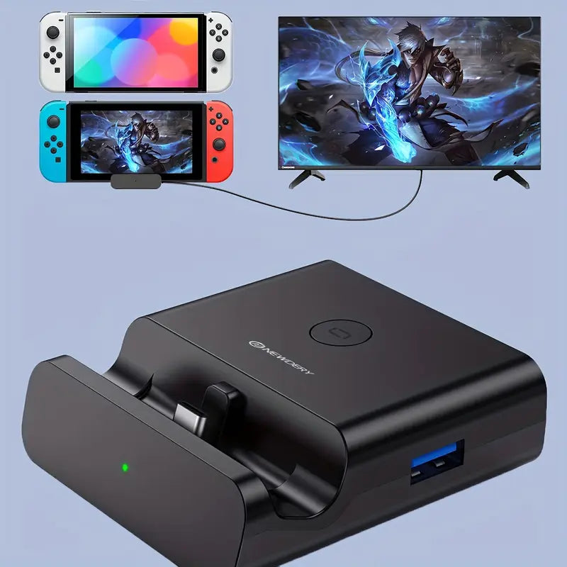 Station de Chargement USB-C – Dock Support Smartphone Universel Compact | Hubs et Adaptateurs