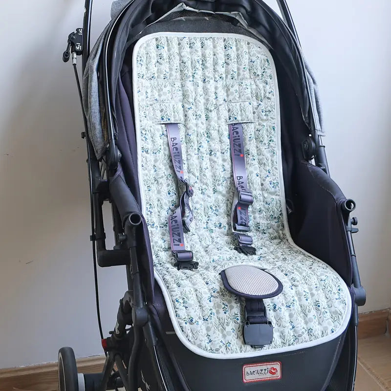 Coussin réducteur poussette bébé – Matelas de siège confortable lavable motif croissant