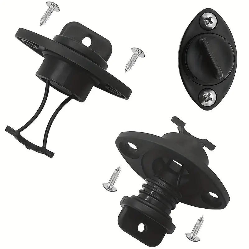 Bouchon de vidange étanche avec vis inox – Accessoire indispensable pour bateau et kayak
