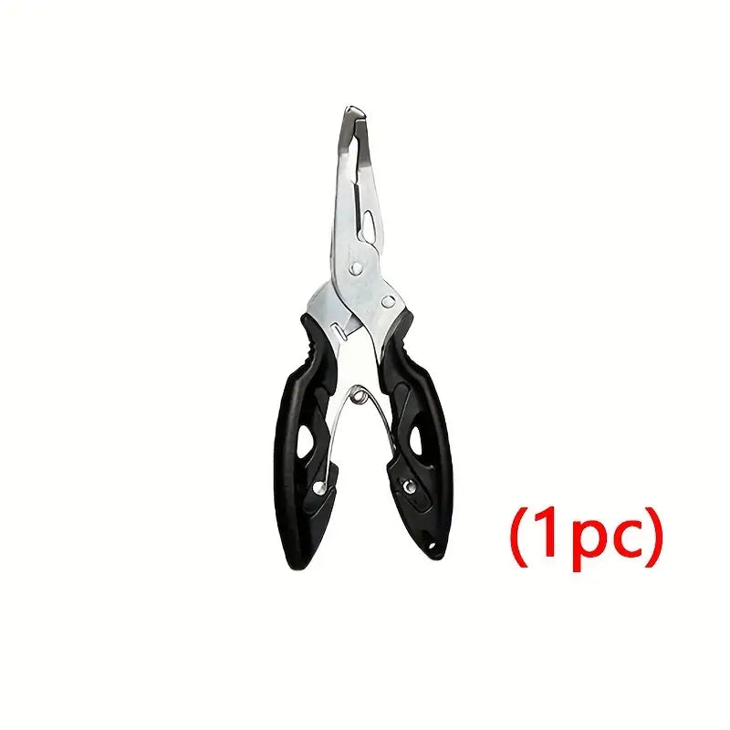 Pince multifonction de pêche en acier inoxydable – Coupe-fil, anneaux et hameçons