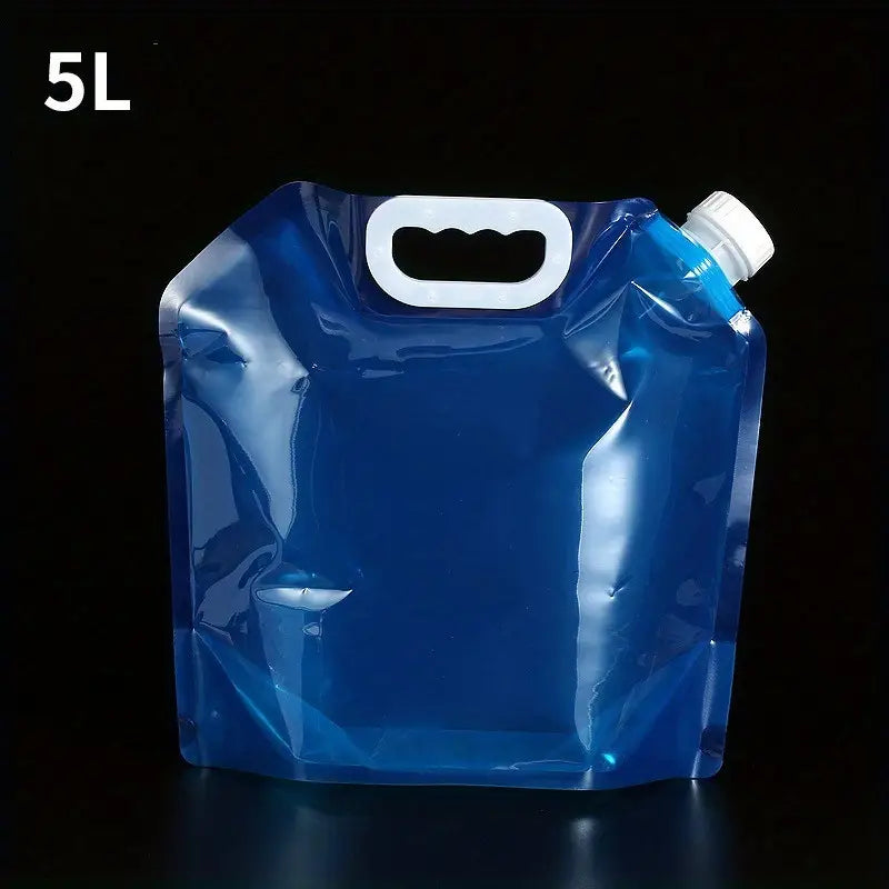 Bidon pliable 5L/10L pour Camping et Randonnée – Gourde portable étanche et légère pour eau potable