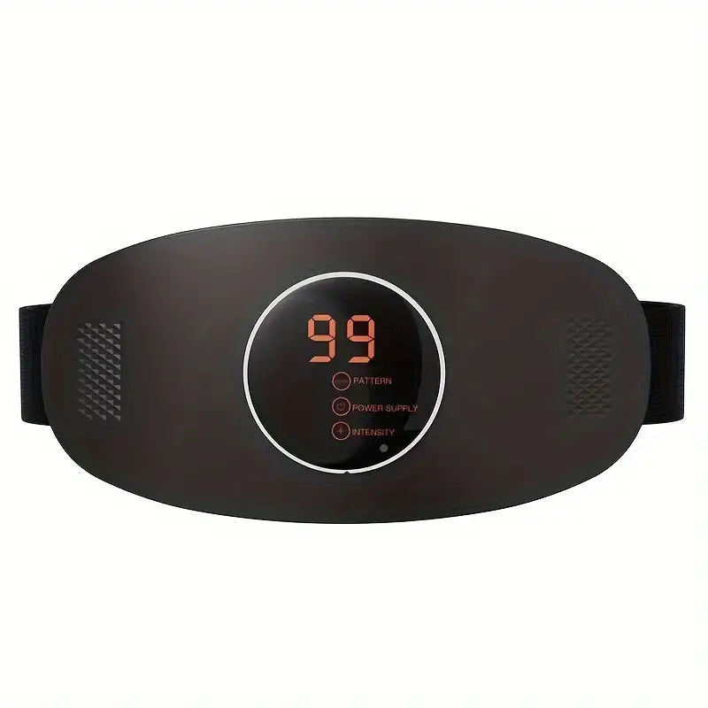 Ceinture Électrostimulation Abdominale – Massage Intelligent EMS avec Écran LED et 99 Niveaux d’Intensité