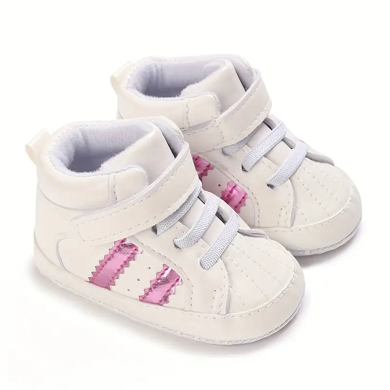 Chaussures bébé garçon montantes – Cadeau naissance baskets
