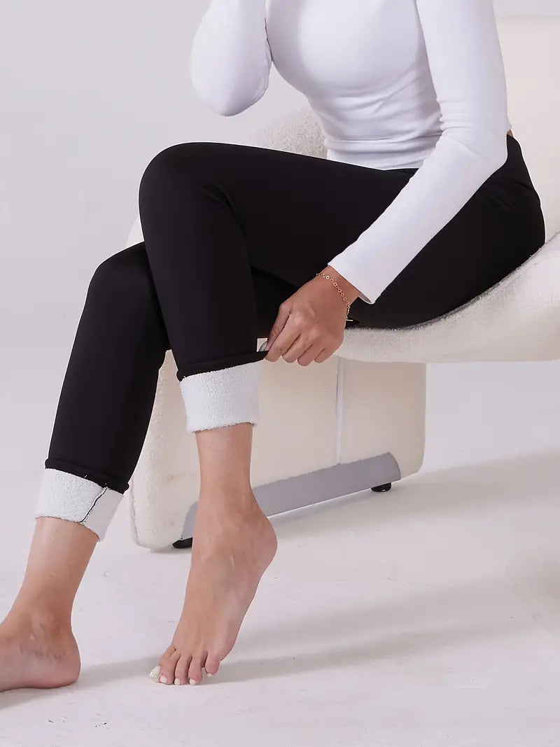 Legging Femme Taille Haute – Confort, Élasticité et Style Sport Chic