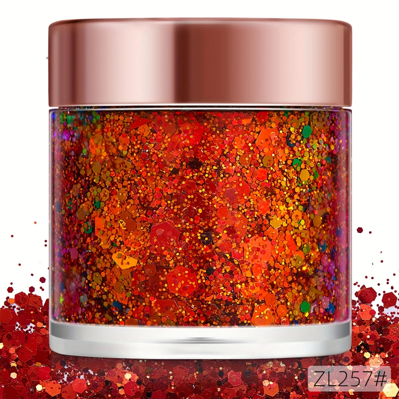 Paillettes Holographiques Ultra Brillantes – Gel Glitter Visage & Corps pour Maquillage Festival
