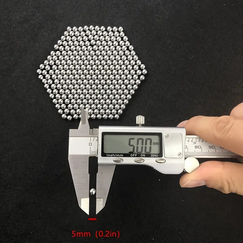 Billes en Acier 6 mm – Lot de 100 Pièces, Haute Résistance pour Applications Industrielles et Mécaniques
