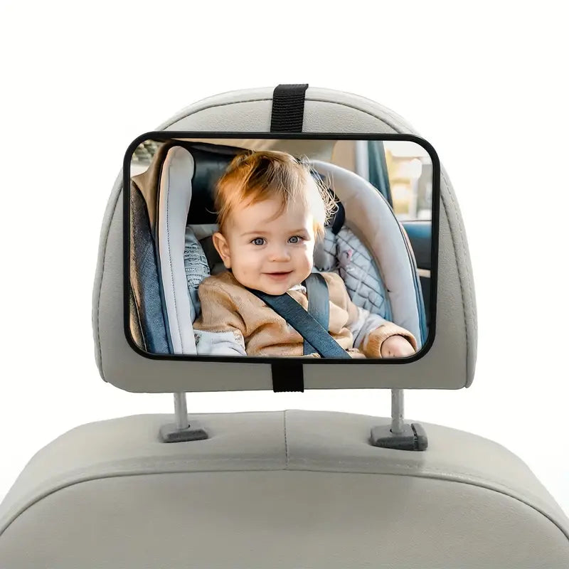 Miroir de Voiture Sécurisé pour Siège Auto, Surveillance Facile de Bébé à l’Arrière