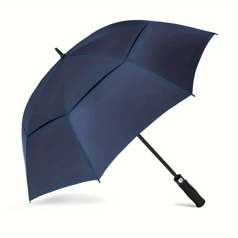 Parapluie noir grand format  Résistant au vent, élégant et durable