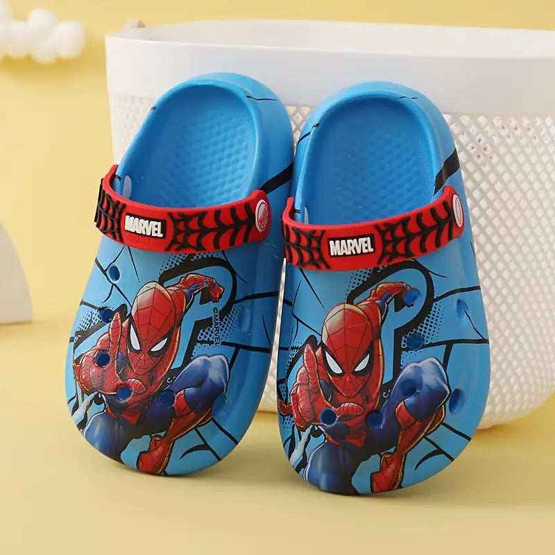Sabots garçon Spiderman Marvel – Mules légères et confortables pour l’été