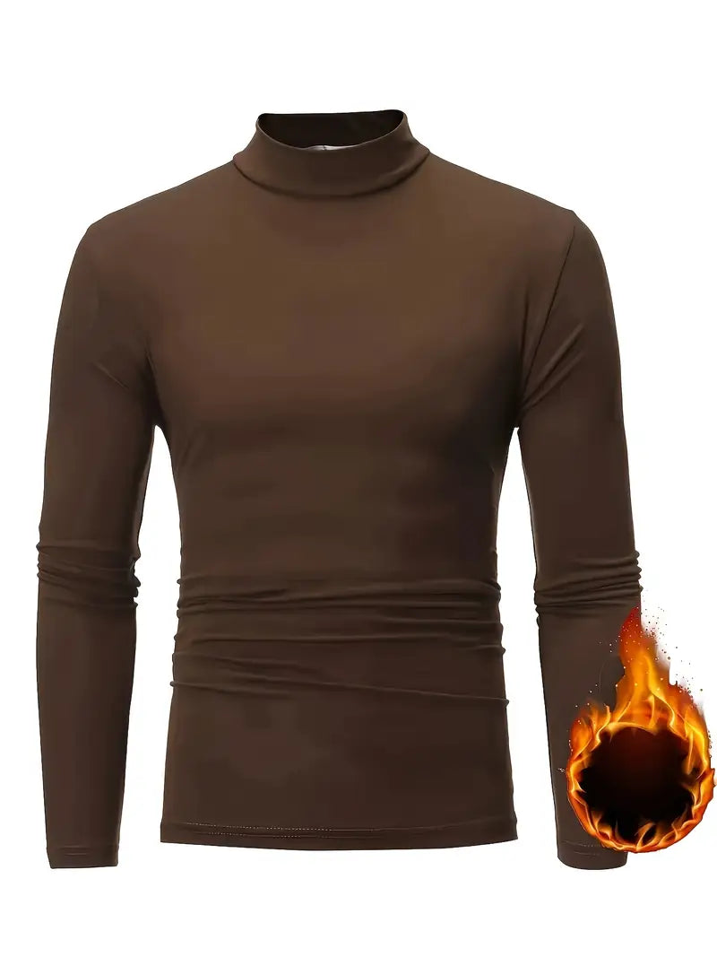 Sous-pull thermique homme – Lot de 6 cols roulés chauds – Sous-vêtements d’hiver respirants et confortables