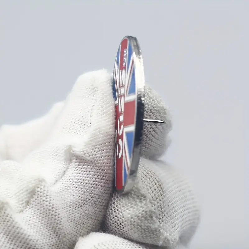 Pin’s Oasis UK drapeau Union Jack – Broche vintage rock britannique pour fans de musique