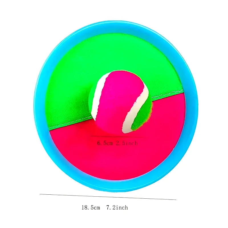 Jeu de raquettes scratch avec balles – Toss & Catch amusant pour enfants et famille