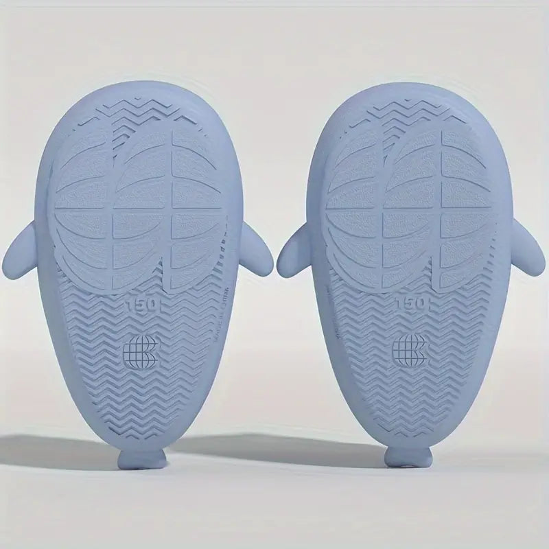 Sabots garçon requin bleu – Mules d’été antidérapantes et confortables pour enfant