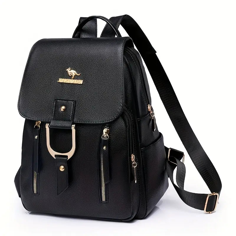 Sac à dos femme grande capacité – Design élégant, compartiments multiples et rangement malin