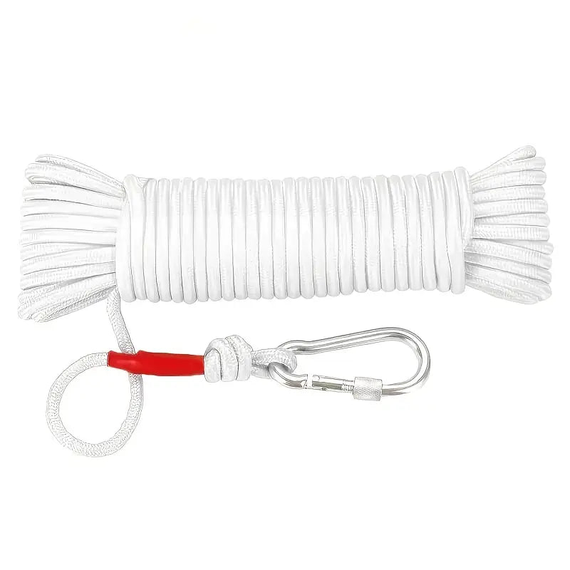 Corde de traction bateau avec mousqueton – Accessoires pour ancrage, kayak et sports nautiques