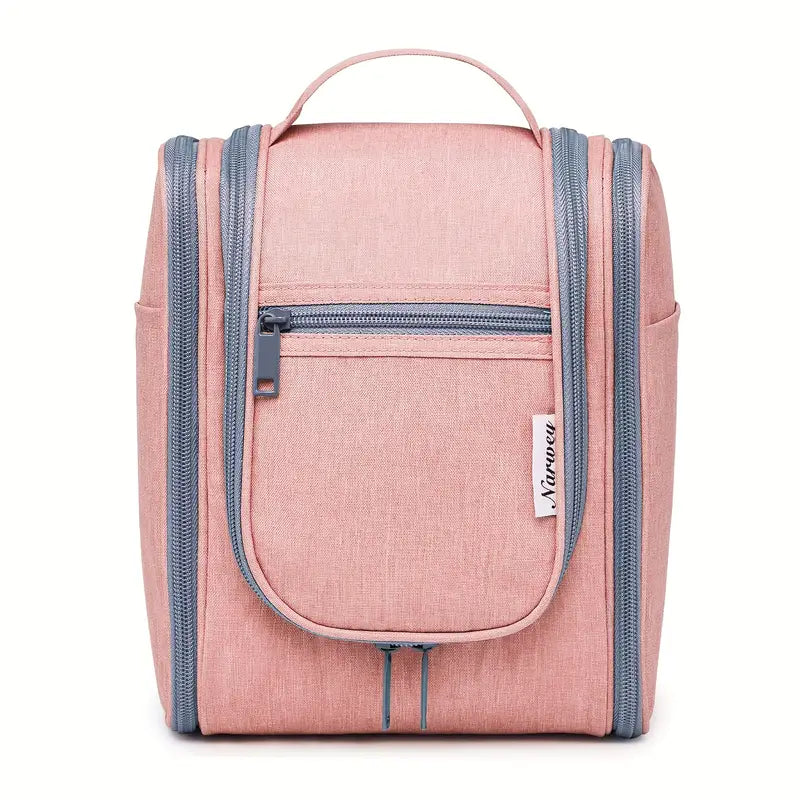 Trousse de toilette noire grande capacité Pochette voyage pratique et élégante