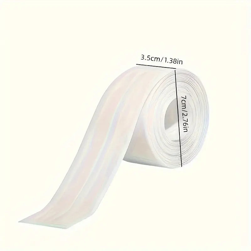 Ruban d'étanchéité autocollant pour baignoire et carrelage – Joint adhésif étanche, anti-moisissure et facile à poser