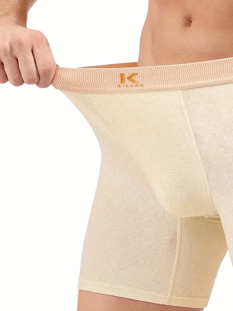 Boxer thermique homme – Lot de 4 pièces – Sous-vêtements chauds respirants et confortables pour l’hiver