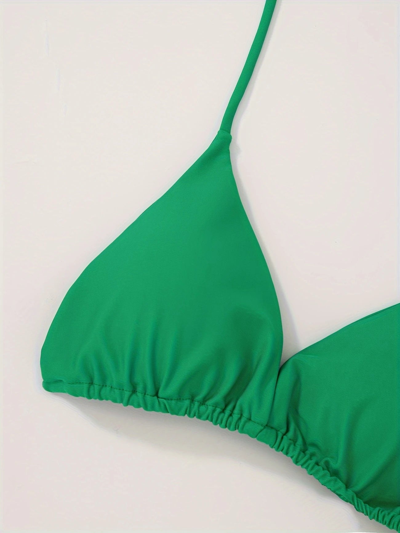 Bikini Femme 2 Pièces à Nouer – Maillot de Bain Triangle Dos Nu, Style Plage & Été Séduisant
