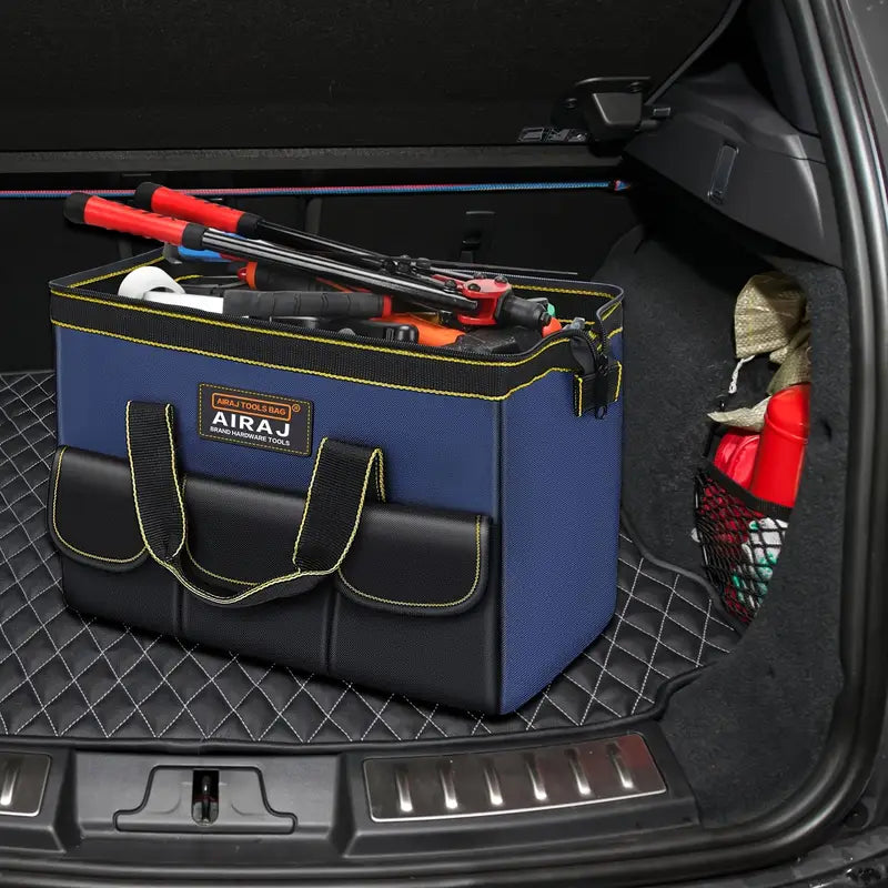 Sac à Outils Professionnel en Tissu Oxford – Grande Capacité, Poches Multiples et Poignées Renforcées – Collection Boîtes à Outils et Accessoires