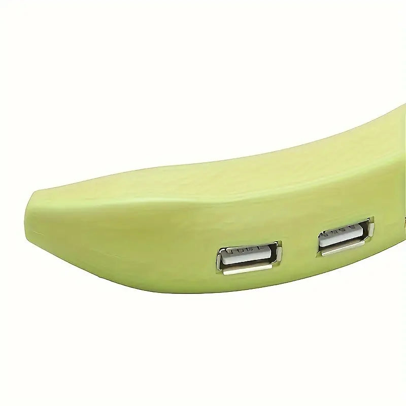 Hub USB 2.0 à 4 Ports – Design Original Banane pour PC et Ordinateur Portable | Hubs et Adaptateurs