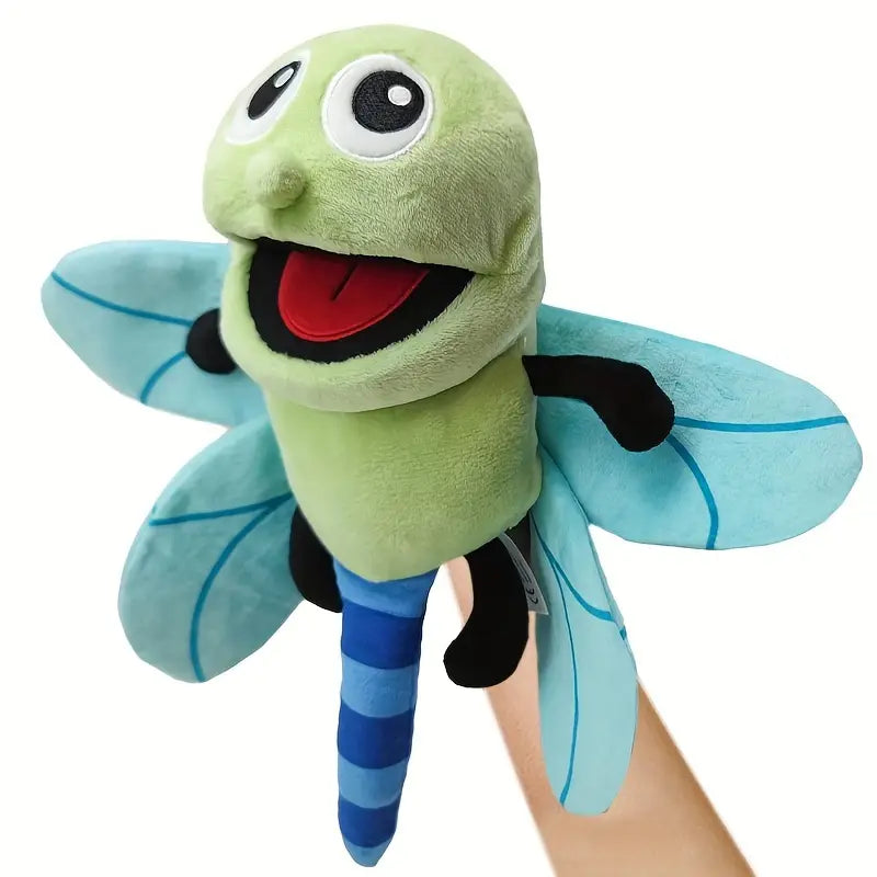 Marionnettes à Main Insectes en Peluche – Jouets Éducatifs et Amusants pour Théâtre et Histoires