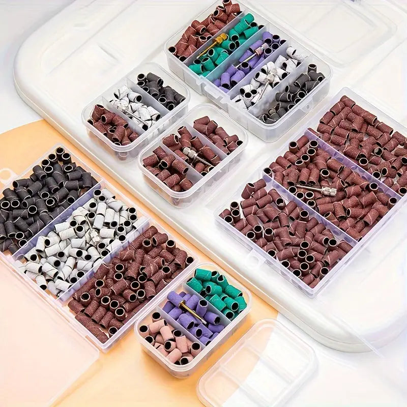 Lot de Manchons de Ponçage Grain 80/120/180 avec Mandrin – Accessoires pour Polissage et Finition Précise