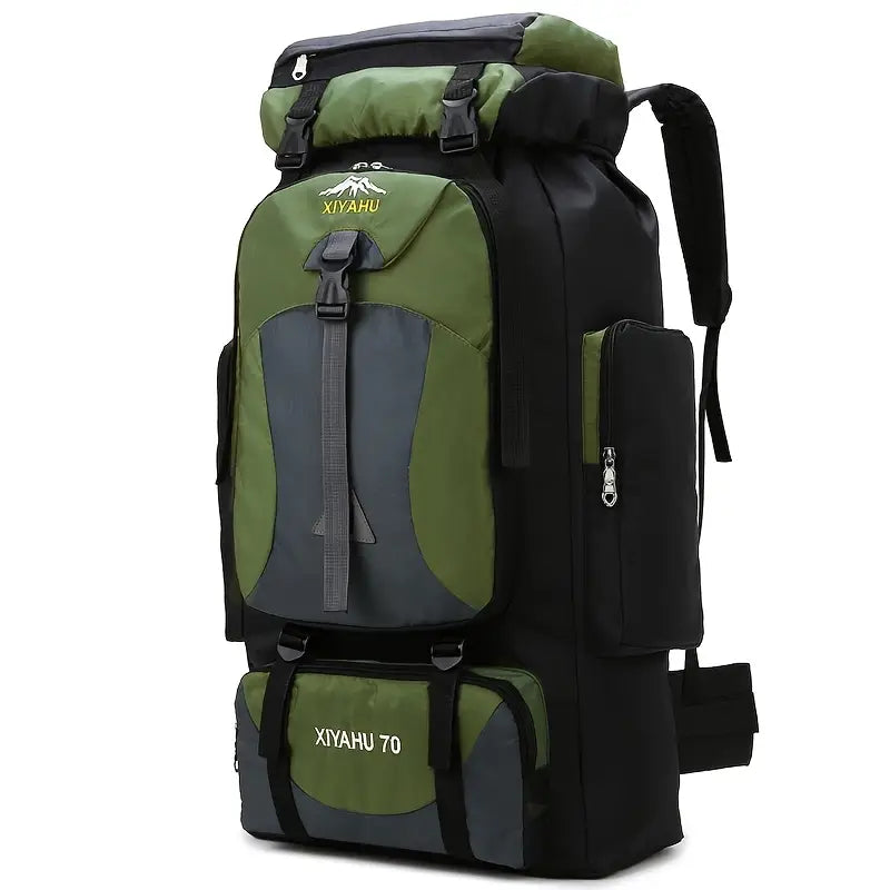 Sac à dos randonnée 70L Ultra‑résistant, imperméable et grande capacité